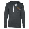 Unisex Jersey Sport Lace Hooded Pullover Thumbnail