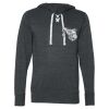 Unisex Jersey Sport Lace Hooded Pullover Thumbnail
