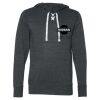 Unisex Jersey Sport Lace Hooded Pullover Thumbnail