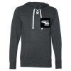 Unisex Jersey Sport Lace Hooded Pullover Thumbnail