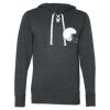 Unisex Jersey Sport Lace Hooded Pullover Thumbnail