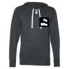 Unisex Jersey Sport Lace Hooded Pullover Thumbnail