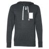 Unisex Jersey Sport Lace Hooded Pullover Thumbnail