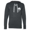Unisex Jersey Sport Lace Hooded Pullover Thumbnail