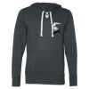 Unisex Jersey Sport Lace Hooded Pullover Thumbnail