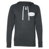Unisex Jersey Sport Lace Hooded Pullover Thumbnail