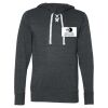Unisex Jersey Sport Lace Hooded Pullover Thumbnail