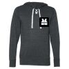 Unisex Jersey Sport Lace Hooded Pullover Thumbnail