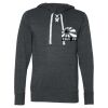 Unisex Jersey Sport Lace Hooded Pullover Thumbnail