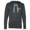 Unisex Jersey Sport Lace Hooded Pullover Thumbnail