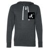 Unisex Jersey Sport Lace Hooded Pullover Thumbnail