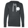 Unisex Jersey Sport Lace Hooded Pullover Thumbnail