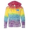 Girls’ Courtney Burnout V-Notch Hooded Sweatshirt Thumbnail