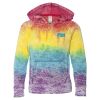Girls’ Courtney Burnout V-Notch Hooded Sweatshirt Thumbnail