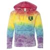 Girls’ Courtney Burnout V-Notch Hooded Sweatshirt Thumbnail
