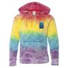 Girls’ Courtney Burnout V-Notch Hooded Sweatshirt Thumbnail