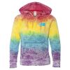 Girls’ Courtney Burnout V-Notch Hooded Sweatshirt Thumbnail