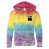 Girls’ Courtney Burnout V-Notch Hooded Sweatshirt Thumbnail