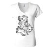 Women’s Jersey V-Neck Tee Thumbnail