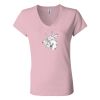 Women’s Jersey V-Neck Tee Thumbnail