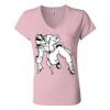 Women’s Jersey V-Neck Tee Thumbnail