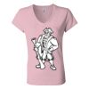 Women’s Jersey V-Neck Tee Thumbnail