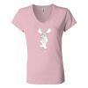 Women’s Jersey V-Neck Tee Thumbnail