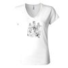 Women’s Jersey V-Neck Tee Thumbnail