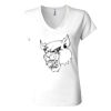 Women’s Jersey V-Neck Tee Thumbnail