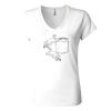 Women’s Jersey V-Neck Tee Thumbnail