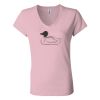 Women’s Jersey V-Neck Tee Thumbnail