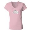 Women’s Jersey V-Neck Tee Thumbnail