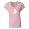 Women’s Jersey V-Neck Tee Thumbnail