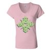 Women’s Jersey V-Neck Tee Thumbnail