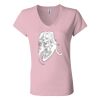 Women’s Jersey V-Neck Tee Thumbnail