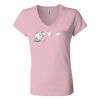 Women’s Jersey V-Neck Tee Thumbnail