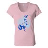 Women’s Jersey V-Neck Tee Thumbnail