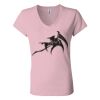 Women’s Jersey V-Neck Tee Thumbnail