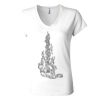 Women’s Jersey V-Neck Tee Thumbnail