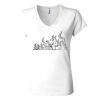 Women’s Jersey V-Neck Tee Thumbnail