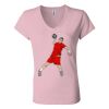 Women’s Jersey V-Neck Tee Thumbnail