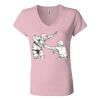 Women’s Jersey V-Neck Tee Thumbnail