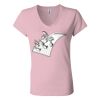 Women’s Jersey V-Neck Tee Thumbnail