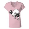 Women’s Jersey V-Neck Tee Thumbnail