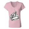 Women’s Jersey V-Neck Tee Thumbnail