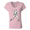 Women’s Jersey V-Neck Tee Thumbnail