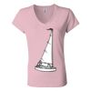 Women’s Jersey V-Neck Tee Thumbnail
