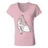Women’s Jersey V-Neck Tee Thumbnail