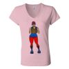 Women’s Jersey V-Neck Tee Thumbnail