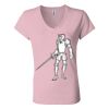 Women’s Jersey V-Neck Tee Thumbnail